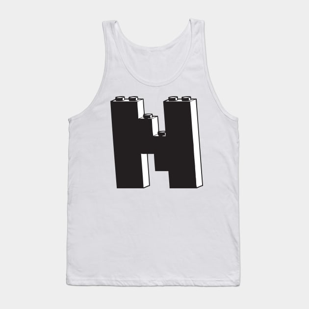 THE LETTER N Tank Top by ChilleeW